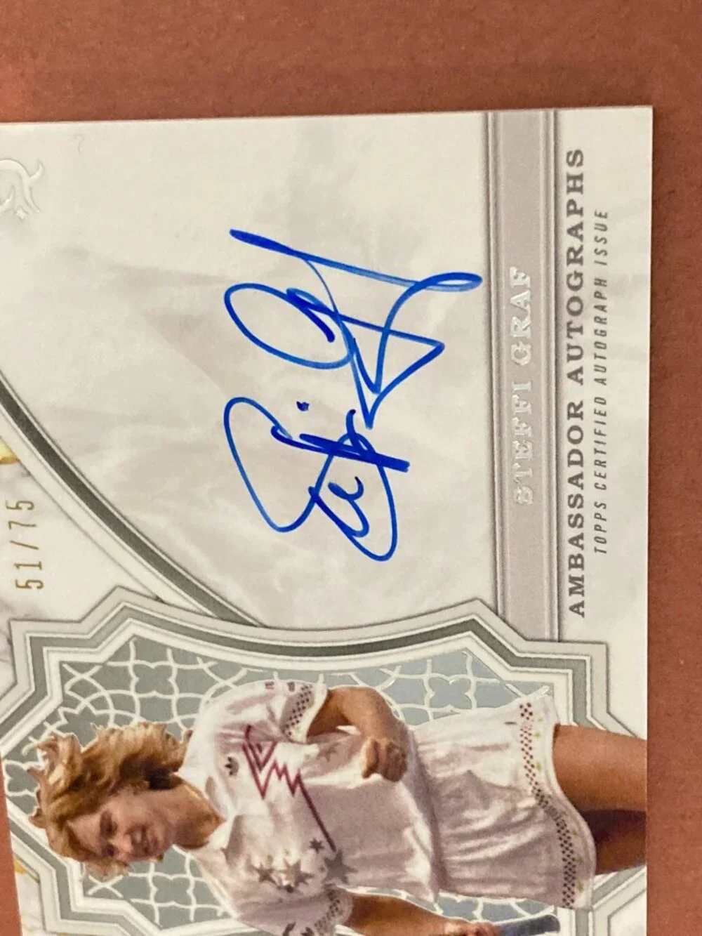 2024 Topps Royalty Collection Steffi Graf Ambassador Autograph Card